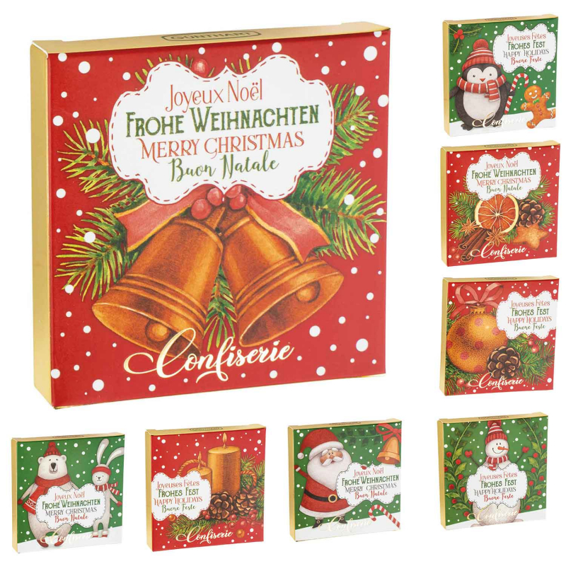 Günthart Napolitanerpräsent Weihnachten 16x28g