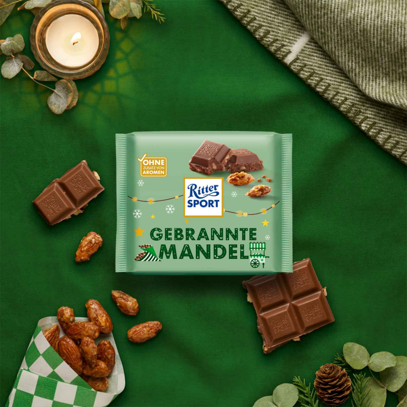 Ritter Sport Gebrannte Mandel 100g