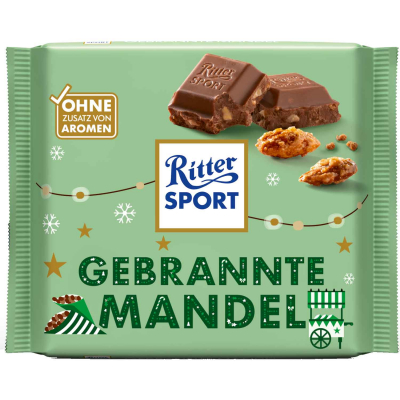 Ritter Sport Gebrannte Mandel 100g