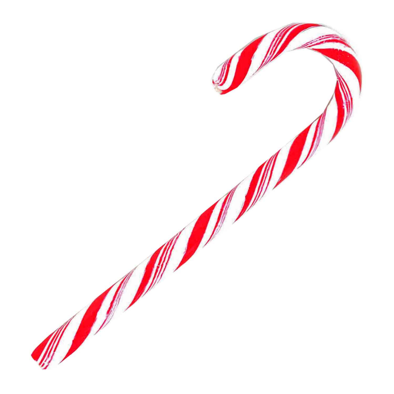 Holland Foodz Zuckerstangen 12cm rot-weiß 72er
