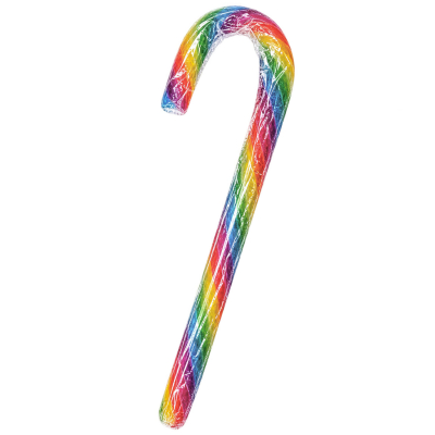 Candy Canes Zuckerstangen 12cm Rainbow 72er