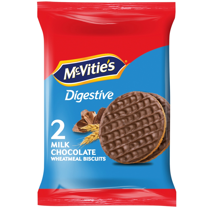  McVitie's Digestive Milk Chocolate 6x2er 