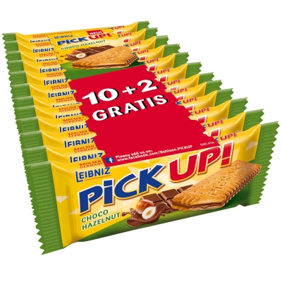 PiCK UP! Choco & Hazelnut 10er + 2 gratis