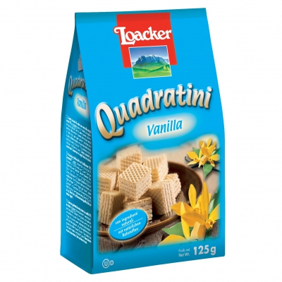 Loacker Quadratini Vanilla 125g 