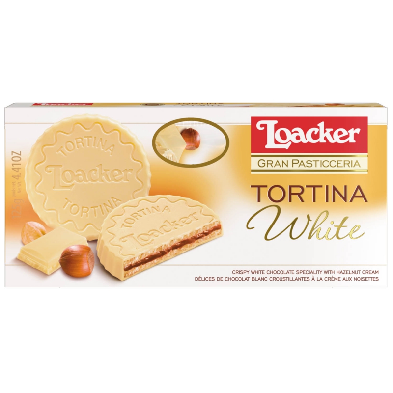  Loacker Tortina White 3x21g 