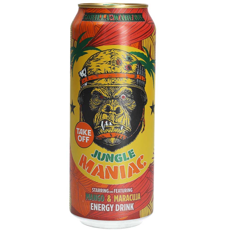  Take Off Energy Drink Jungle Maniac Mango & Maracuja 500ml 