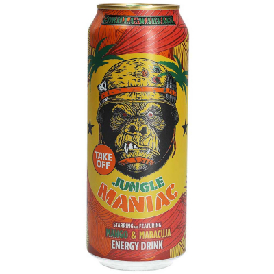  Take Off Energy Drink Jungle Maniac Mango & Maracuja 500ml 