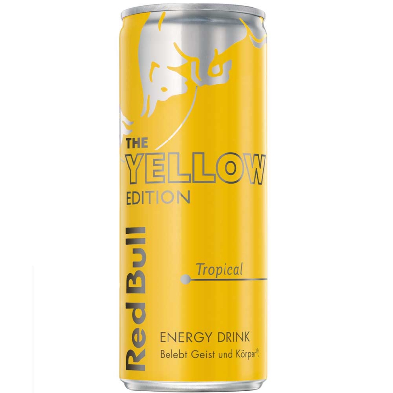  Red Bull Yellow Edition Tropical 250ml 