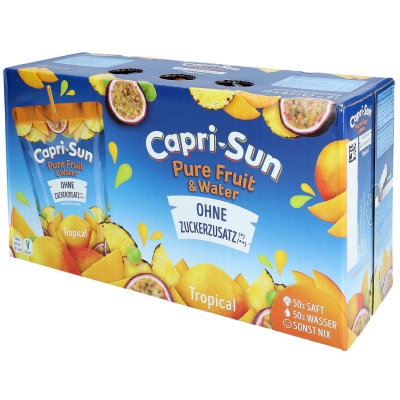 Capri-Sun Pure Fruit & Water Tropical 10x200ml