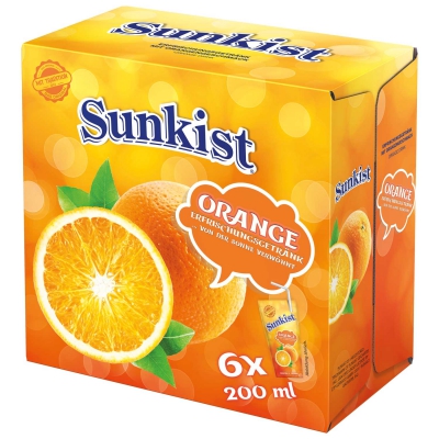  Sunkist Orange 6x200ml 