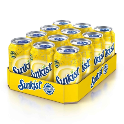  Sunkist Lemon-Lime 330ml 