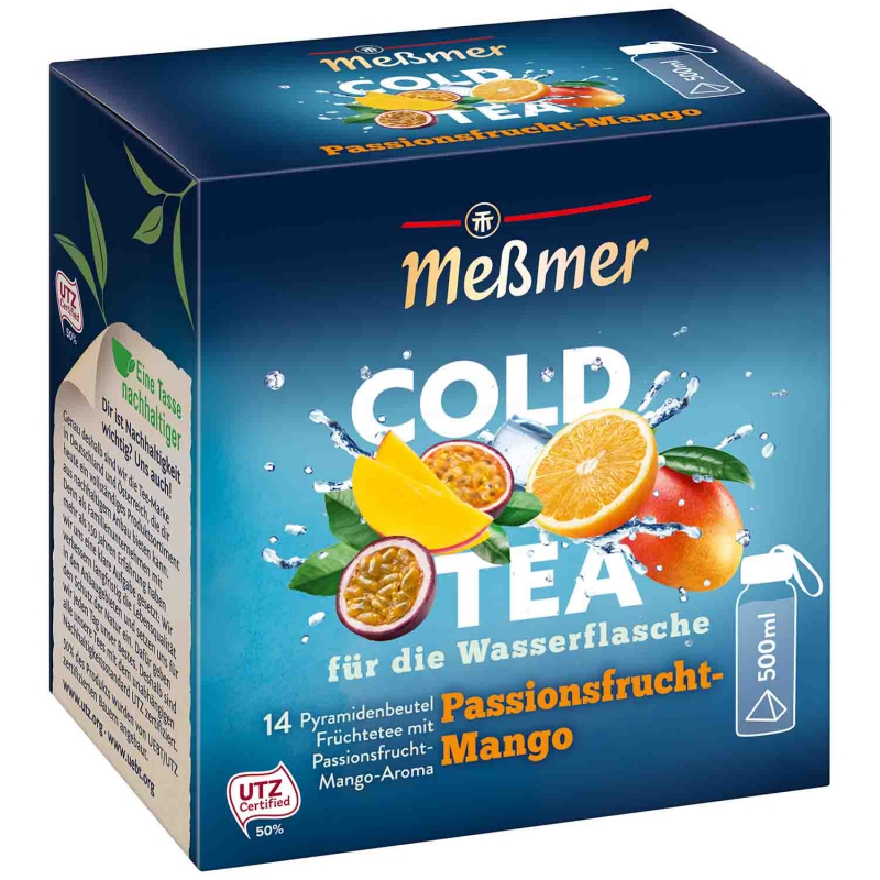  Meßmer Cold Tea Passionsfrucht-Mango 14er 