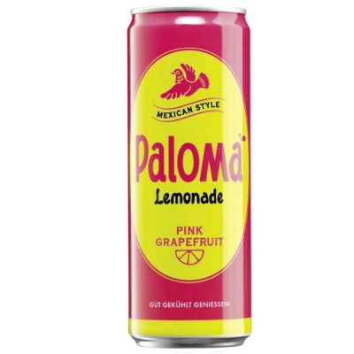  Paloma Lemonade Pink Grapefruit 250ml 