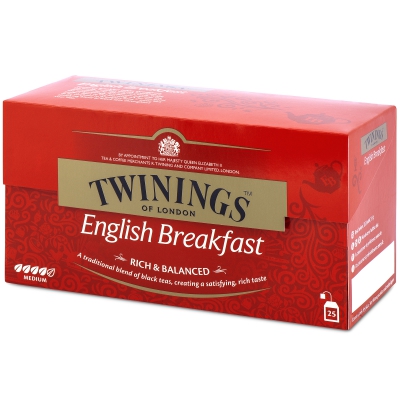 Twinings English Breakfast 25er