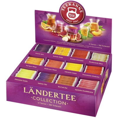  Teekanne Ländertee Collection Box 180er 