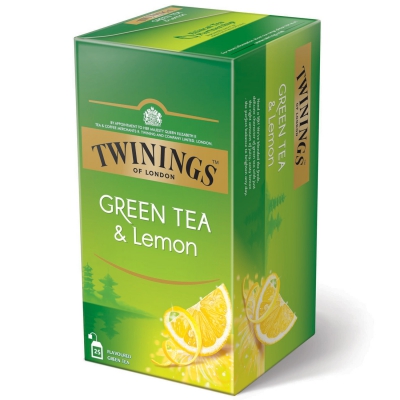  Twinings Green Tea & Lemon 25er 