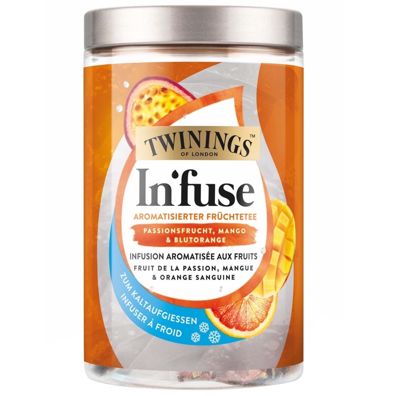  Twinings In'fuse Cold Passionsfrucht, Mango & Blutorange 12er 