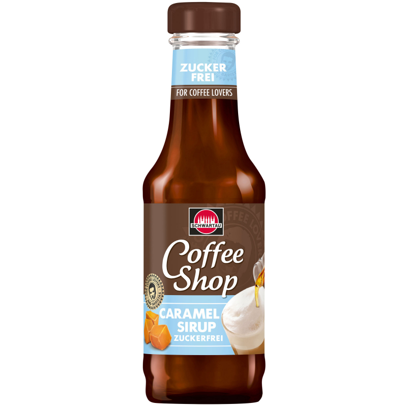  Schwartau Coffee Shop Caramel Sirup zuckerfrei 200ml 