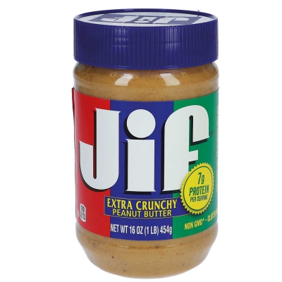  Jif Extra Crunchy Peanut Butter 454g 