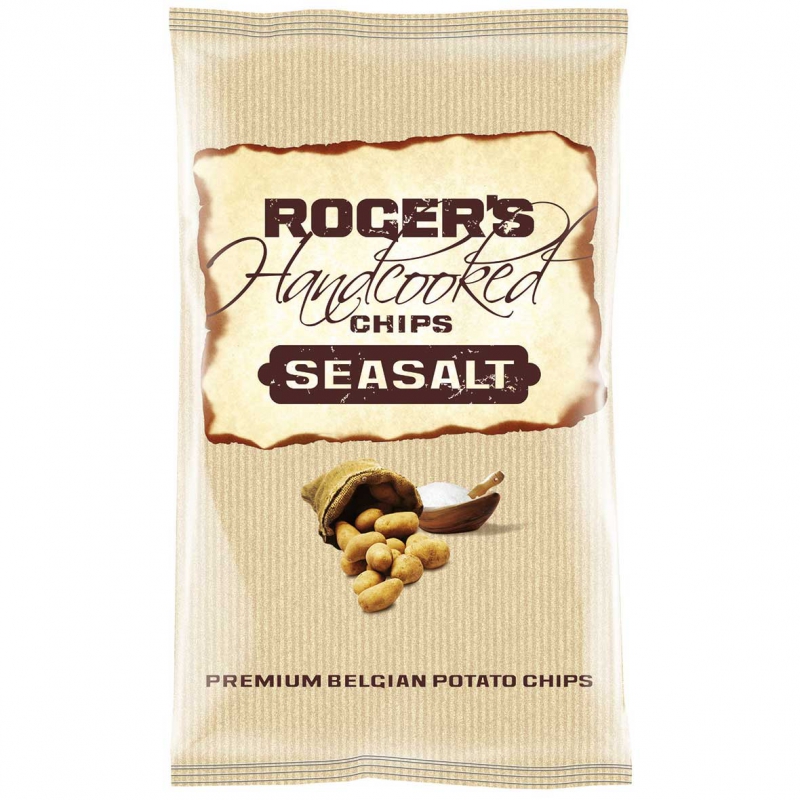  Roger's Handcooked Chips Seasalt 150g 