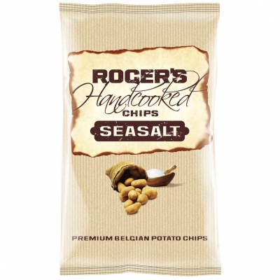 Roger's Handcooked Chips Seasalt 150g
