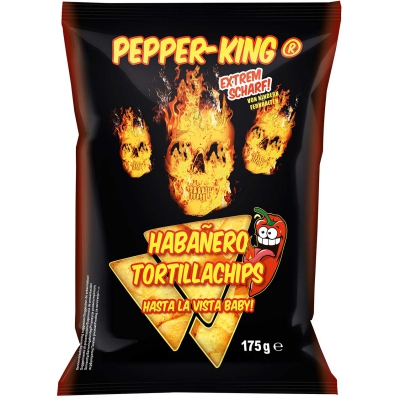  Pepper-King Habañero Tortillachips 175g 