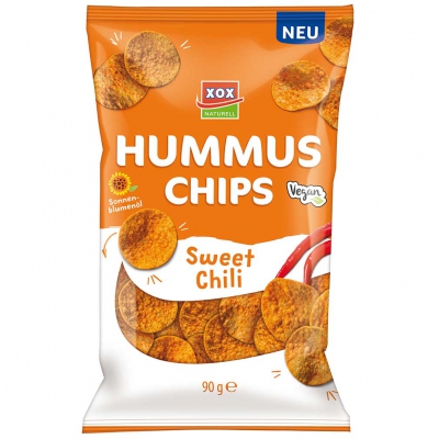  XOX Hummus Chips Sweet Chili 90g 