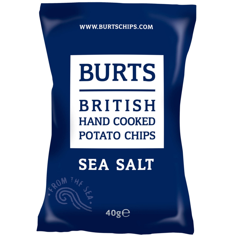  Burts Lightly Sea Salt 40g 