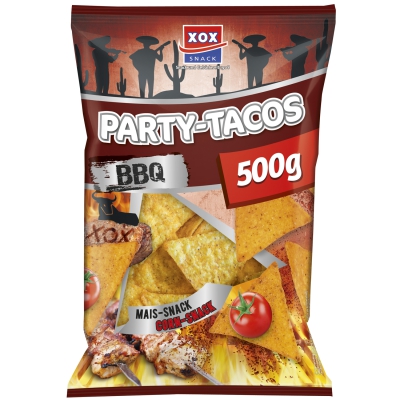  XOX Party-Tacos BBQ 500g 