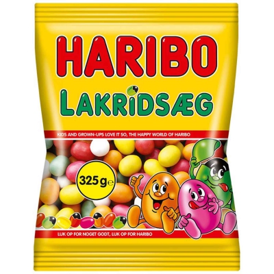  Haribo Lakridsæg 325g 