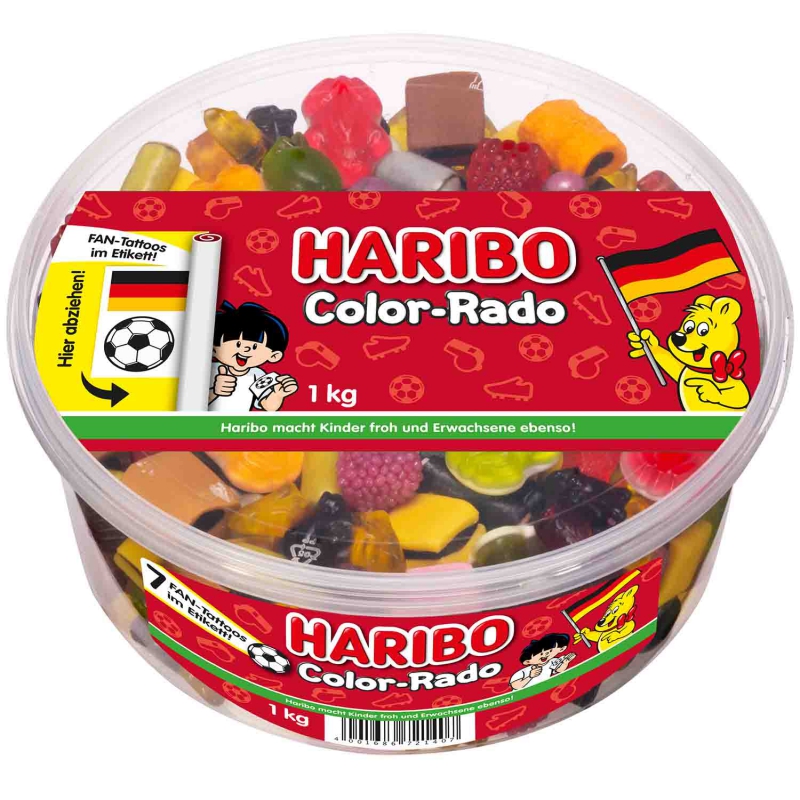  Haribo Color-Rado Dose 1kg 