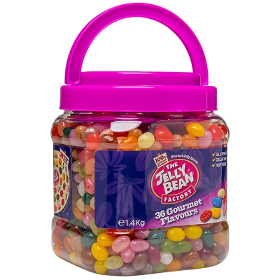  The Jelly Bean Factory 36 Huge Flavours Jar 1,4kg 
