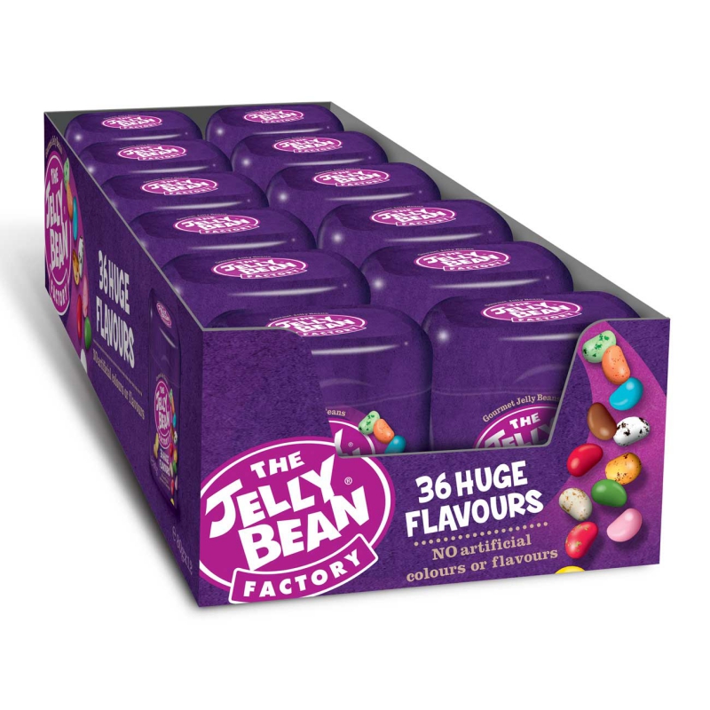  The Jelly Bean Factory 36 Huge Flavours Cup 80g 