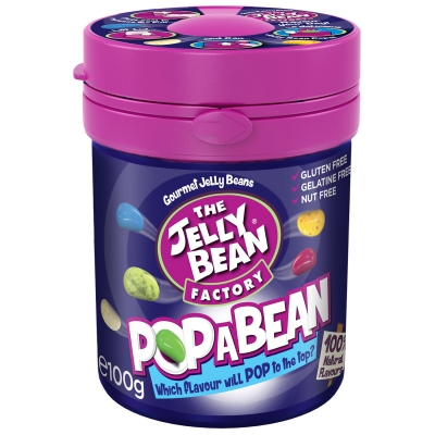  The Jelly Bean Factory Gourmet Flavour Pop a Bean 100g 