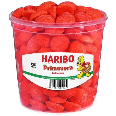  Haribo Primavera Erdbeeren Maxi 150er 