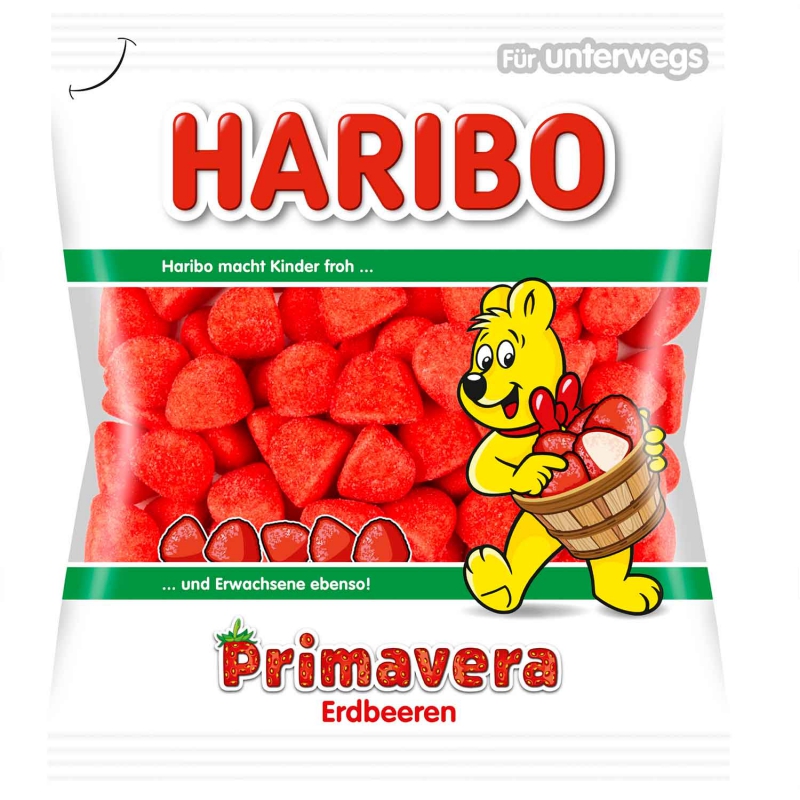  Haribo Primavera Erdbeeren 100g 