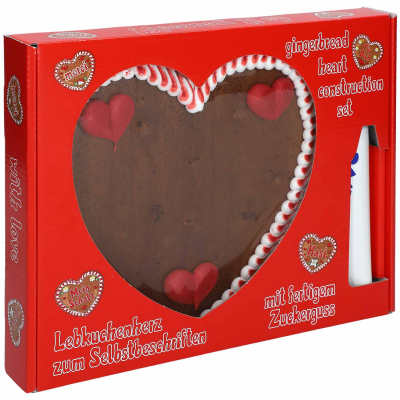  Dostler Lebkuchenherz zum Selbstbeschriften 175g 