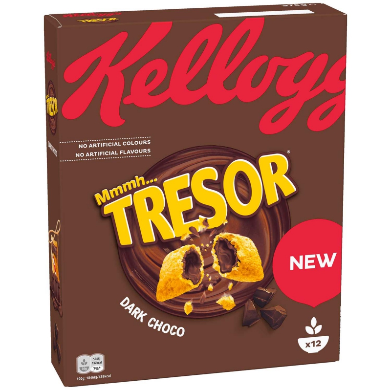  Kellogg's Tresor Dark Choco 410g 
