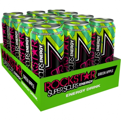  Rockstar Energy Drink Punched Sour Apple 500ml 