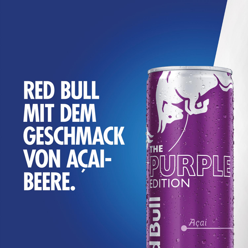  Red Bull Energy Drink Purple Edition Açaí 250ml 