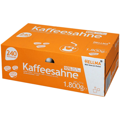  Hellma Kaffeesahne 240x7,5g (MHD 27.04.2025) 