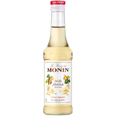  Monin Sirup Weiße Schokolade 250ml 