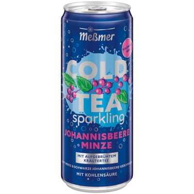  Meßmer Cold Tea Sparkling Johannisbeere Minze 330ml 