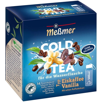  Meßmer Cold Tea Eiskaffee Vanilla 14er 