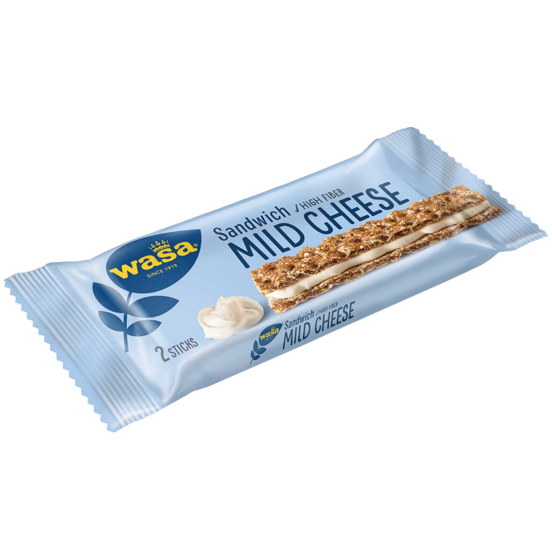  Wasa Sandwich Mild Cheese 3er 