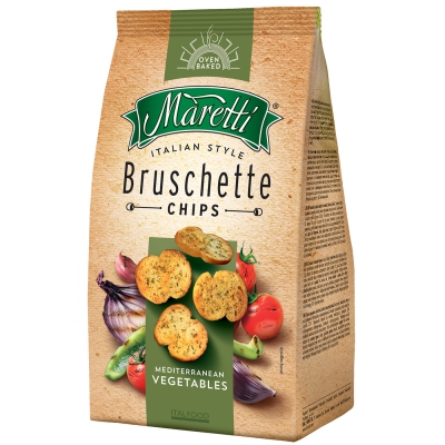  Maretti Bruschette Chips Mediterranean Vegetables 150g 