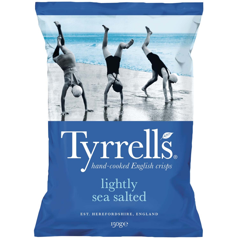  Tyrrells simply sea salted 150g 