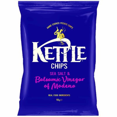  Kettle Chips Sea Salt & Balsamic Vinegar of Modena 130g 