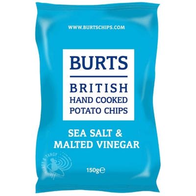  Burts Sea Salt & Malt Vinegar 150g 