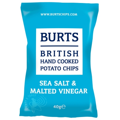  Burts Sea Salt & Malt Vinegar 40g 
